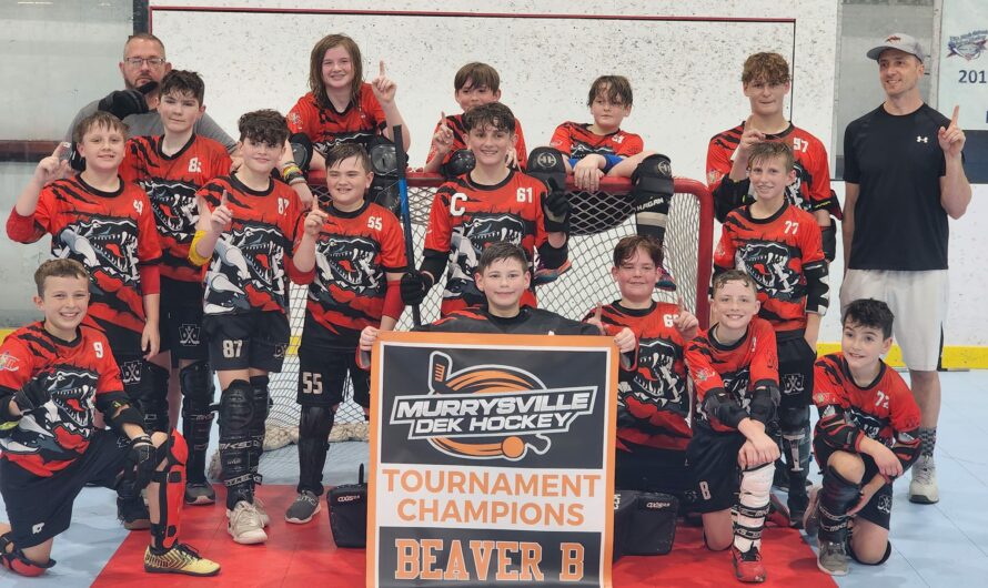 Murrysville Dek Hockey Raptors Beaver B Champions!